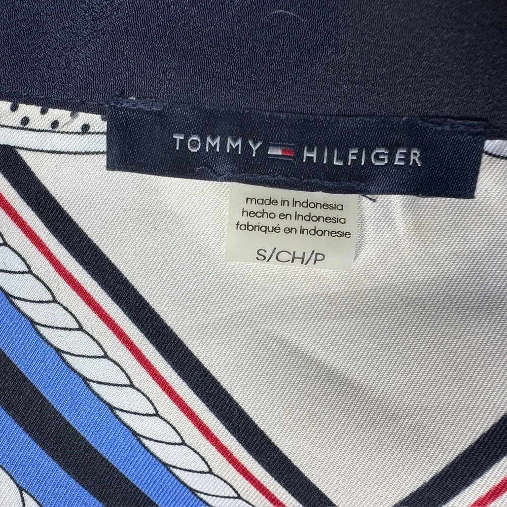 Tommy Hilfiger Anchor Patterned button down  Shirt - Picture 7 of 8